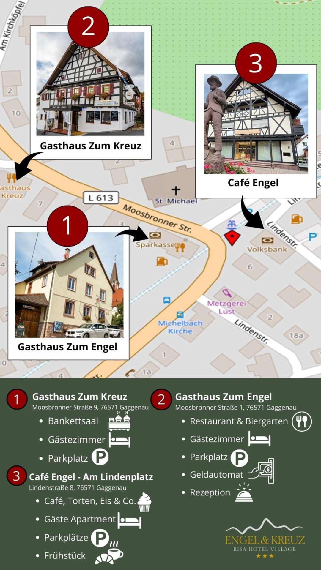Landhotel Engel & Kreuz Gaggenau Zewnętrze zdjęcie